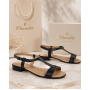 Sandale dama din piele naturala box CORA - S16NBOX